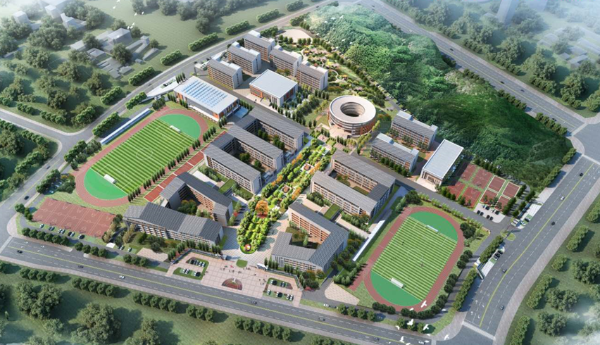 中核华兴承建的醴陵三中建设项目获湖南省优质安装工程奖